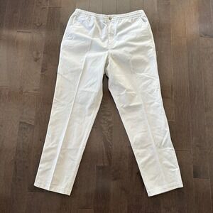 Polo Ralph Lauren Prepster Stretch Classic Fit Pant Preppy Nautical White L